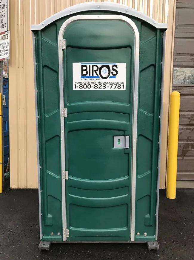 portable toilet flusher with a sink exterior